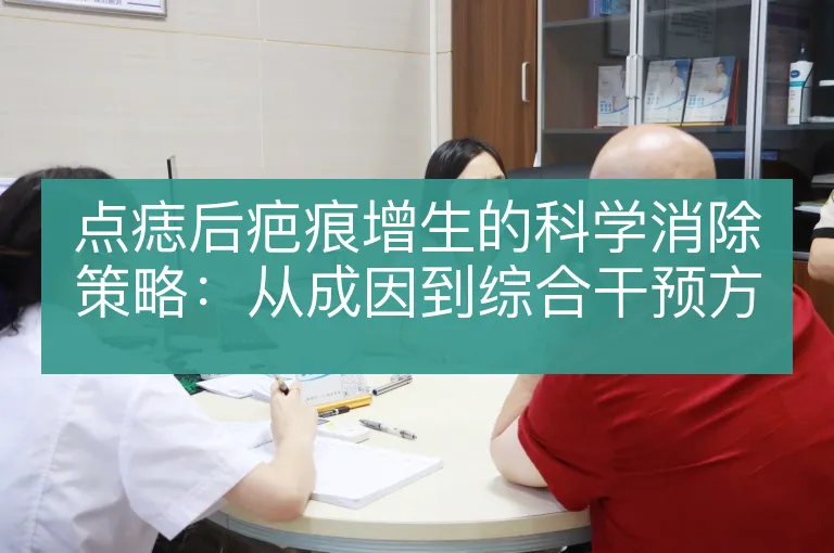 点痣后疤痕增生的科学消除策略:从成因到综合干预方案