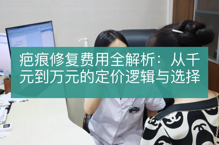 疤痕修复费用全解析：从千元到万元的定价逻辑与选择策略