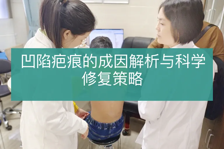 凹陷疤痕的成因解析与科学修复策略