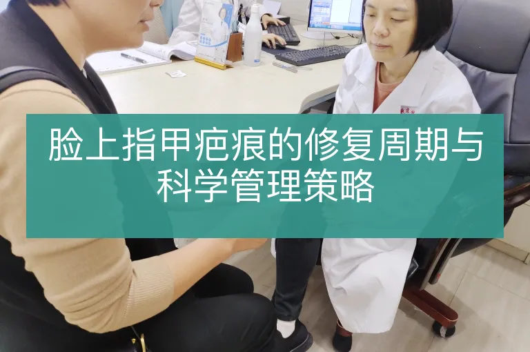 脸上指甲疤痕的修复周期与科学管理策略