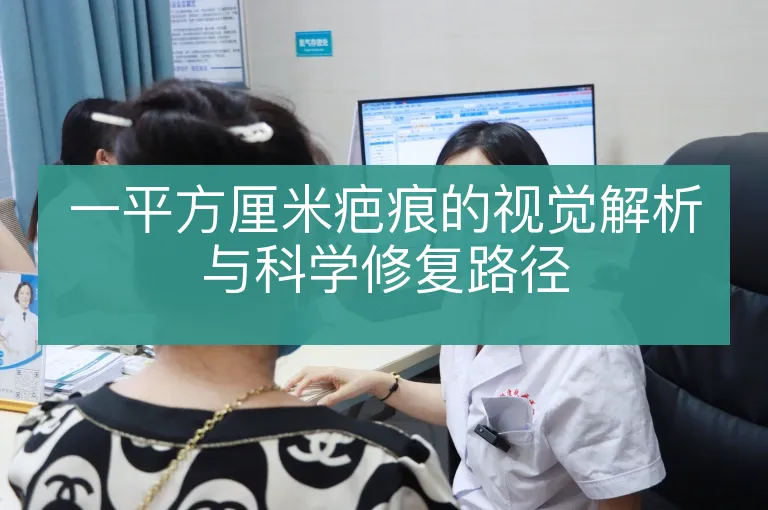 一平方厘米疤痕的视觉解析与科学修复路径