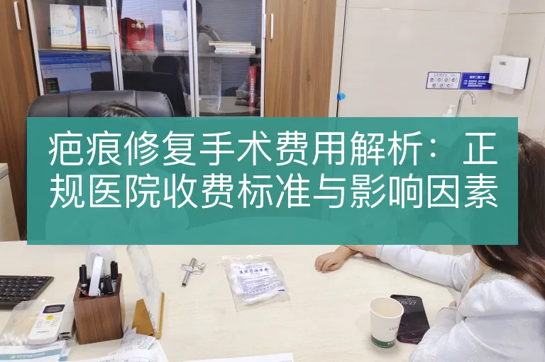疤痕修复手术费用解析：正规医院收费标准与影响因素全解读